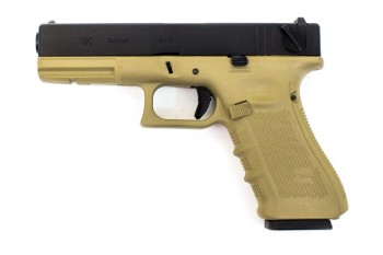 EU8 V4 GBB Pistol (Black|Tan)