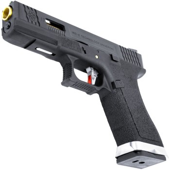 EU7 E-Force GBB Pistol (Black) (Gold Barrel)