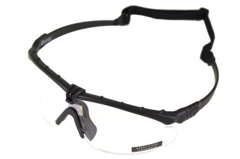 NP Battle Pro's - Black Frame / Clear Lense w/Insert