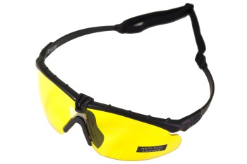 NP Battle Pro's - Black Frame / Yellow Lense w/Insert