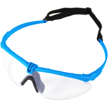 Battle Pro's Blue-Clear - No Insert Protective Eyewear