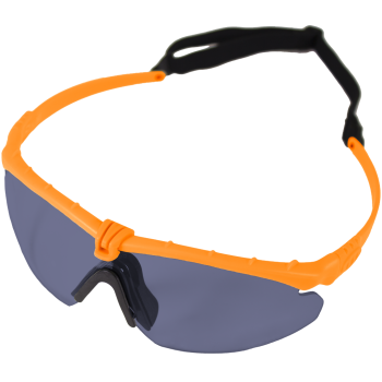 Battle Pro's Orange-Smoked - No Insert Protective Eyewear