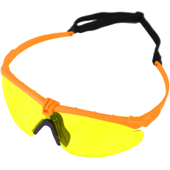 Battle Pro's Orange-Yellow - No Insert Protective Eyewear