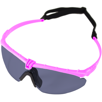 Battle Pro's Pink-Smoked - No Insert Protective Eyewear