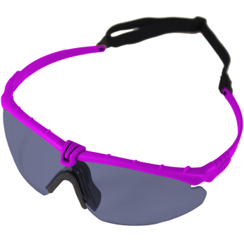 Battle Pro's Purple-Smoked - No Insert Protective Eyewear