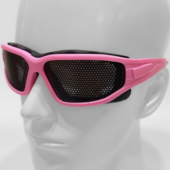 Defence Pro's Mesh Eye Protection Pink