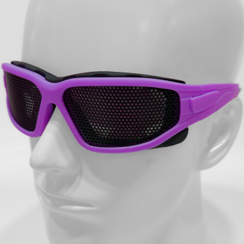 Defence Pro's Mesh Eye Protection Purple