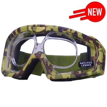 Battle Visor RX (Camo - Clear) Protective Eyewear