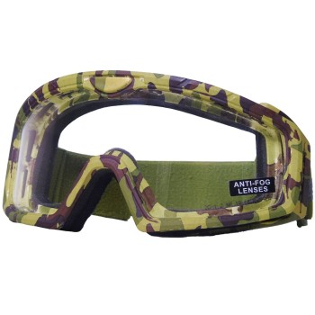 Battle Visor (Camo - Clear) Protective Eyewear