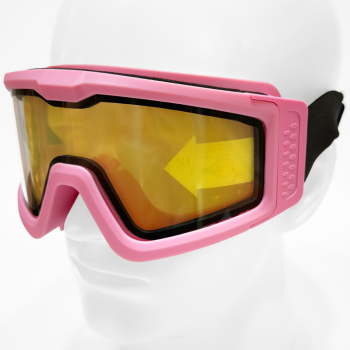 Battle Visor THERMAL Dual Lens Pink Protective Eyewear