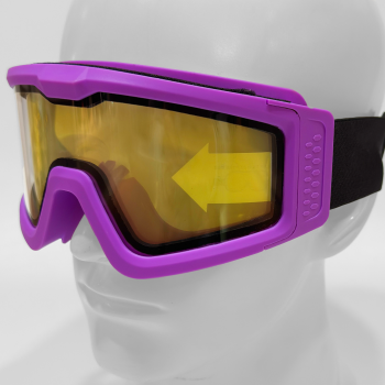 Battle Visor THERMAL Dual Lens Purple Protective Eyewear
