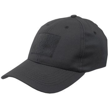 NP Combat Cap w/Velcro - Black
