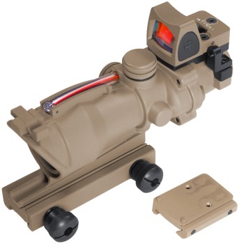 NPCog 4 x 32 + DR Sight FDE