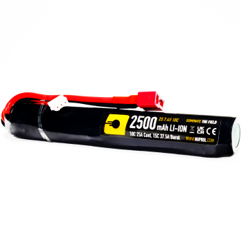 Li-Ion Battery 2500mAh 7.4v 10c (STK|Deans) 