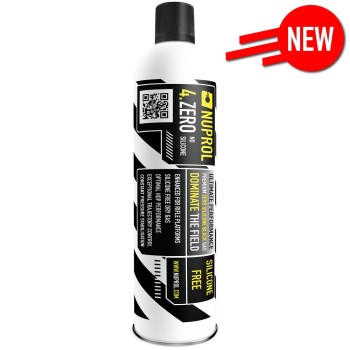 **PRE ORDER** NUPROL-ZERO Silicone Free Airsoft Gas 300g (4.0 (Heavy Bolt))