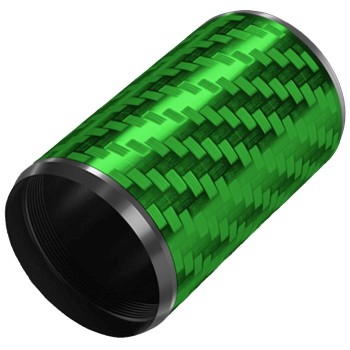Flare Tracer Carbon Fibre Case (Green)