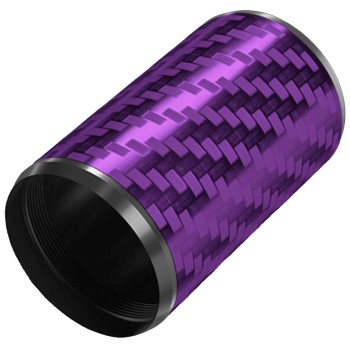 Flare Tracer Carbon Fibre Case (Purple)