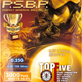 Airsoft BBs PSBP 3000R Pouch 0.25g