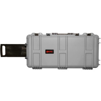 Premium Rifle Case (Medium) (Wave Foam) (Grey)