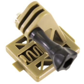 Action Camera Mount (Helmet) (Tan)