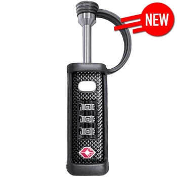 TSA 3-Digit Combination Lock (Black)