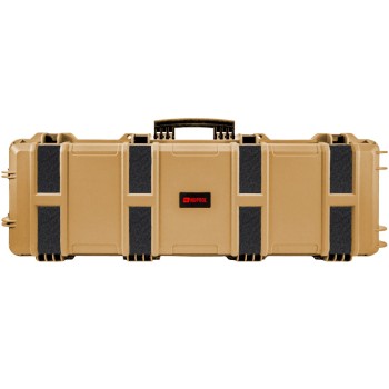 Premium Rifle Case Velcro Patch (Large) (P&P Foam - Tan)