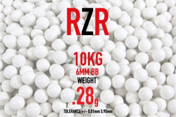 RZR Airsoft BBs (10kg Bulk Sack) 0.28g