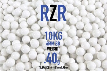 RZR Airsoft BBs (10kg Bulk Sack) 0.40g