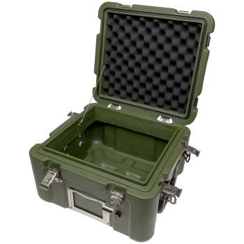 ROTA 2020 Heavy Duty Military Flight Case | 40.3 x 37.3 x 26.0 cm (20l)
