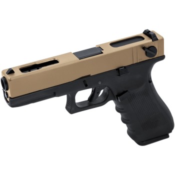 EU8 (Black - Tan) GBB Airsoft Pistol