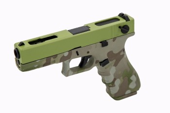EU8 GBB Pistol (HYDRO) (Green|Camo)