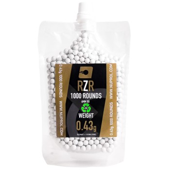 RZR Airsoft BBs 1000R (BIO - 0.43g)