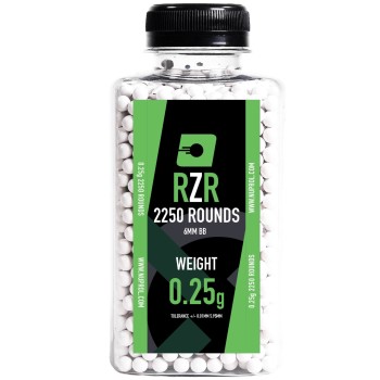 RZR Airsoft BBs 2250R (STD - 0.25g)
