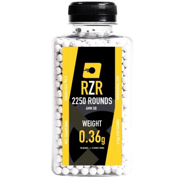 RZR Airsoft BBs 2250R (STD - 0.36g)