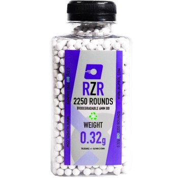 RZR Airsoft BBs 2250R (BIO - 0.32g)