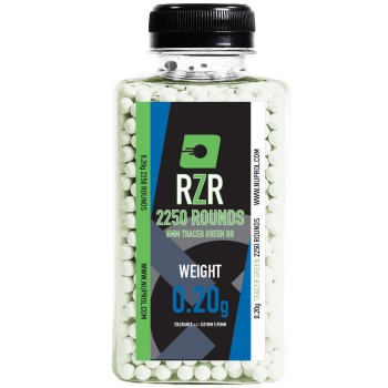 RZR Airsoft BBs 2250R (TCR-GRN - 0.20g)