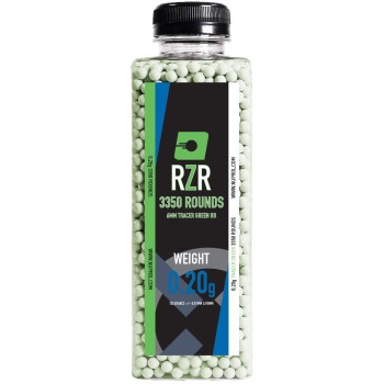 RZR Airsoft BBs 3350R (TCR-GRN - 0.20g)
