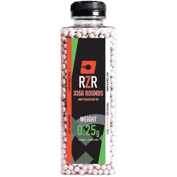 RZR Airsoft BBs 3350R (TCR-RED - 0.25g)