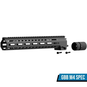 13" V-Rail System & Barrel Nut (VMP-2MD) (Black)