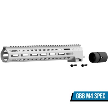 13" V-Rail System & Barrel Nut (VMP-2MD) (Grey)