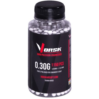 6mm Precision Airsoft BBs 1150R (STD - 0.30g)