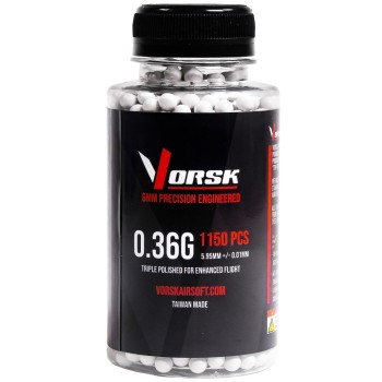 6mm Precision Airsoft BBs 1150R (STD - 0.36g)