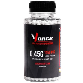 6mm Precision Airsoft BBs 1150R (STD - 0.45g)