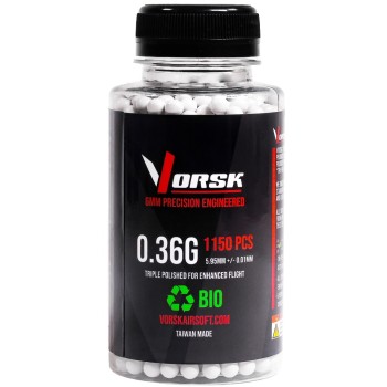 6mm Precision Airsoft BBs 1150R (BIO - 0.36g)