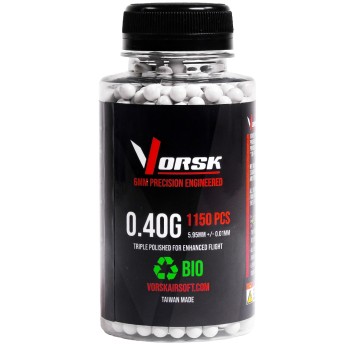 6mm Precision Airsoft BBs 1150R (BIO - 0.40g)