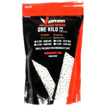 Airsoft BBs (1kg Resealable Bag) 0.20g