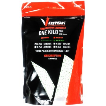6mm Precision Airsoft BBs 1KG (BIO-TCR - 0.20g)