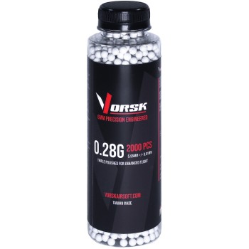 6mm Precision Airsoft BBs 2000R (STD - 0.28g)