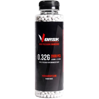 6mm Precision Airsoft BBs 2000R (STD - 0.32g)