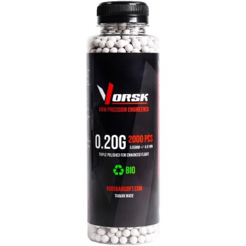 6mm Precision Airsoft BBs 2000R (BIO - 0.20g)
